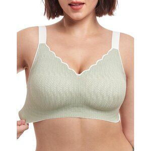 Comfort Bras for Women Full Support Silky Smooth Seamless Bras No Underwire Bras